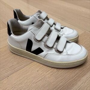 Veja White and Black Women's Sneakers